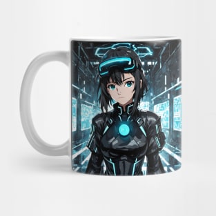 Anime Girl in the Metaverse v2 Mug